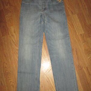 Mens DULUTH BALLROOM DOUBLE FLEX SLIM FIT JEANS fade blue pants sz 28 x 30 NWT